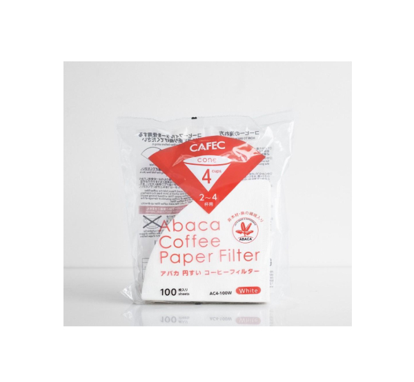 กระดาษกรอง CAFEC Abaca Coffee Paper Filter 100 pcs.