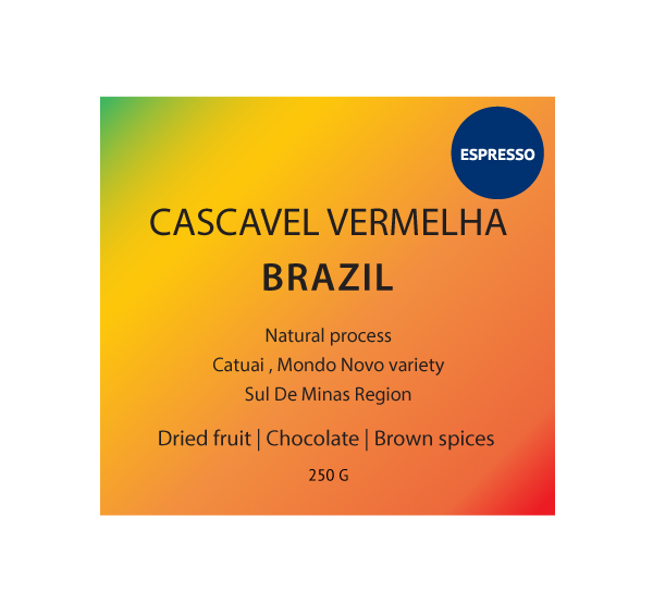 BRAZIL - Cascavel Vermelha  200 G.