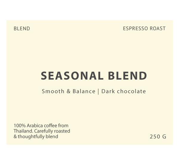 Espresso Seasonal blend  250G