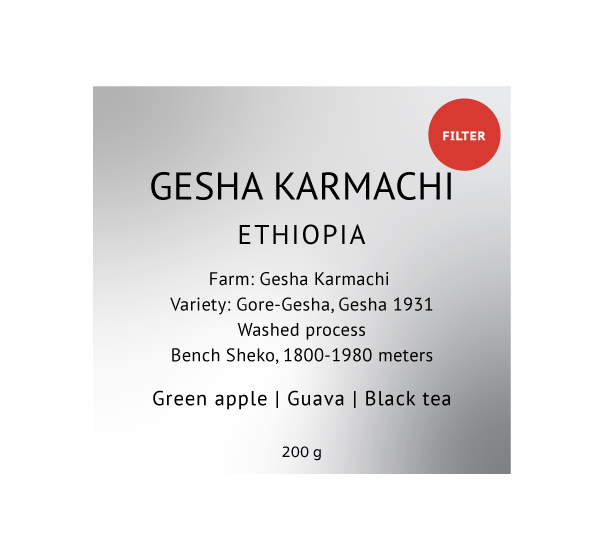 ETHIOPIA - Gesha Karmachi 200G