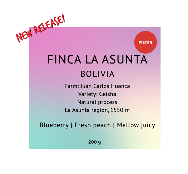 BOLIVIA - Finca La Asunta - Geisha  200g