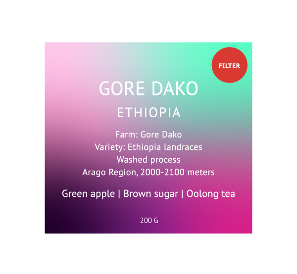 ETHIOPIA - Gore Dako 200g.
